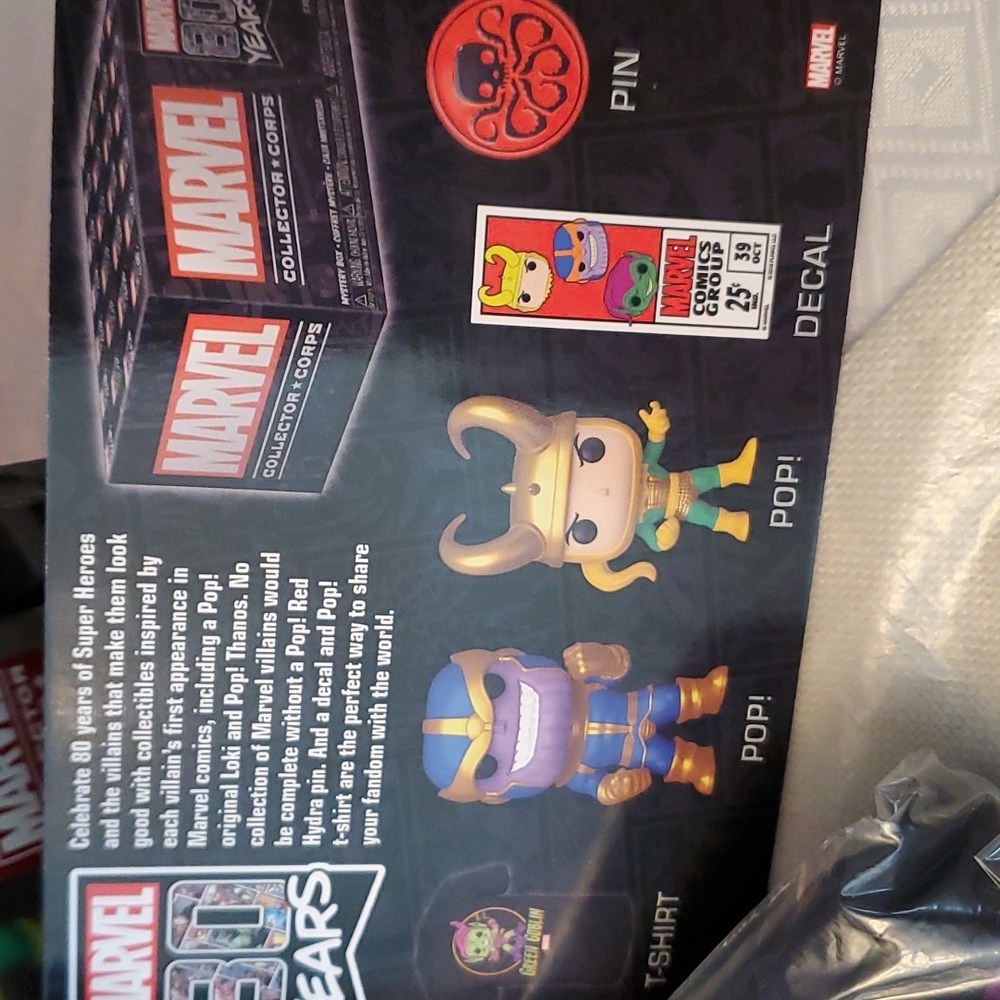 Marvel funko 5 piece collector Corp box - Picture 4 of 12